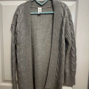 OshKosh B'gosh Gray Cable Knit Sweater